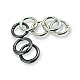 1,5 cm Closing Clamp - Spring Ring - Key Chain Ring T0048