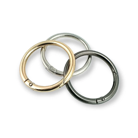 4 cm Yaylı Halka Çanta Halka Toka T0052