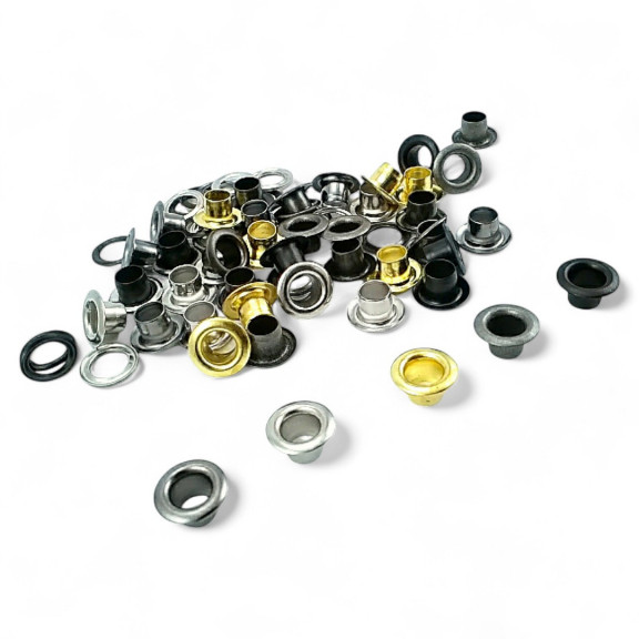 Çift Taraflı Kuşgözü No 3 Pirinç 4,8 mm (500 Ad/Paket) ERB0003PRC