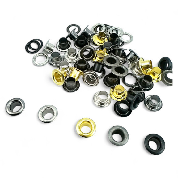 Çift Taraflı Kuşgözü No 3 Pirinç 4,8 mm (500 Ad/Paket) ERB0003PRC