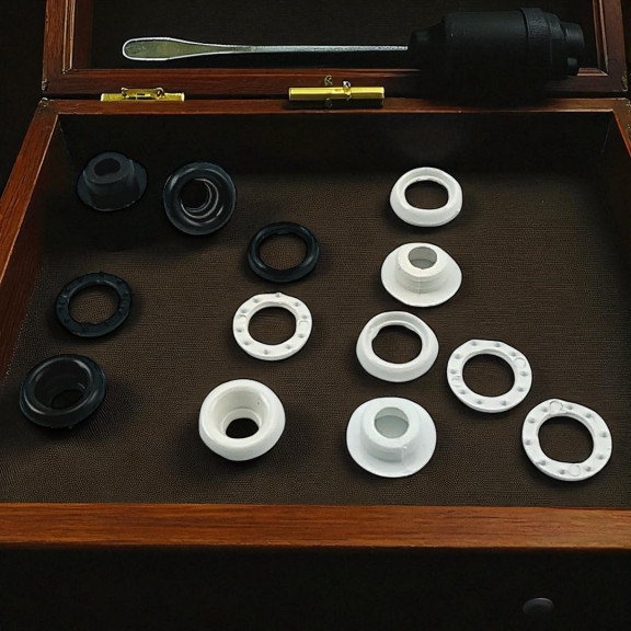 Kuşgözü No 4 Plastik 4 mm (500 Ad/Paket) HZR0004PL