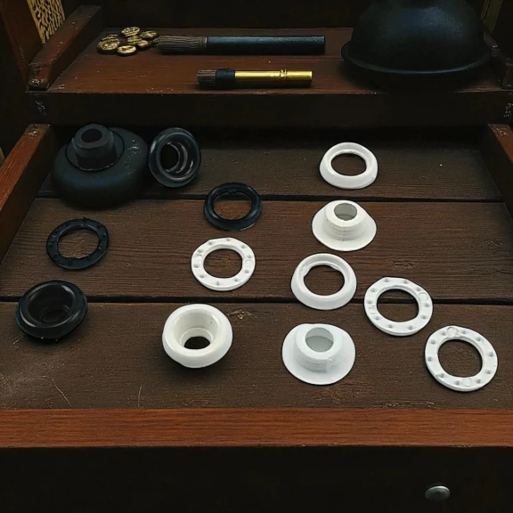 Kuşgözü No 4 Plastik 4 mm (500 Ad/Paket) HZR0004PL