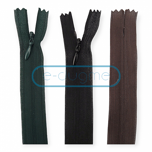 50 Cm #3 19,70" Hidden Zipper Tulle Dress and Skirt Zipper ZPG0050TUL
