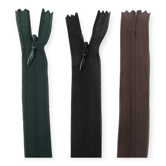 50 cm Gizli Fermuar Tül Elbise ve Etek Fermuarı ZPG0050TUL