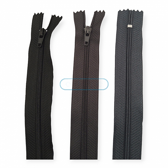 14 cm #3 5,51" Nylon Coil Zipper For Pant and Skirts Close End ZPS0014T5