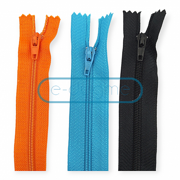 20 cm #3 7,90" Nylon Coil Zipper For Pant and Skirts Close End ZPS0020T5