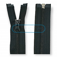 40 cm #5 15,75" Nylon Coil Jacket Zipper Open End - Separating ZPS0040T10
