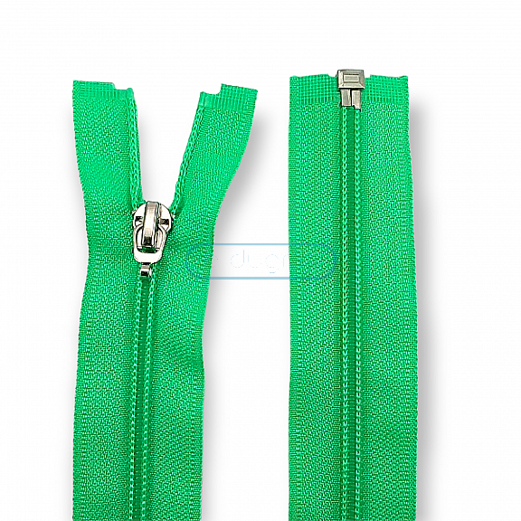 60 cm #5 23,62" Nylon Coil Jacket Zipper Open End - Separating ZPS0060T10