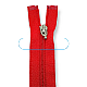 60 cm #5 23,62" Nylon Coil Jacket Zipper Open End - Separating ZPS0060T10