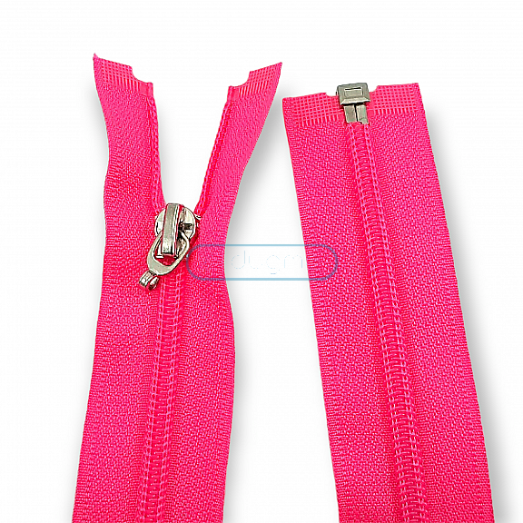 60 cm #5 23,62" Nylon Coil Jacket Zipper Open End - Separating ZPS0060T10