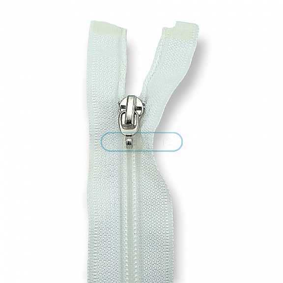 60 cm #5 23,62" Nylon Coil Jacket Zipper Open End - Separating ZPS0060T10