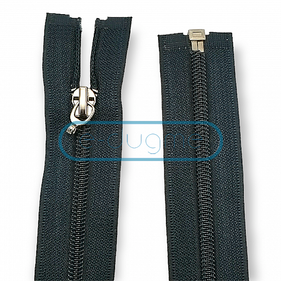 80 cm #5 31,50" Nylon Coil Jacket Zipper Open End - Separating ZPS0080T10