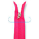 85 cm #5 33,47" Nylon Coil Jacket Zipper Open End - Separating ZPS0085T10