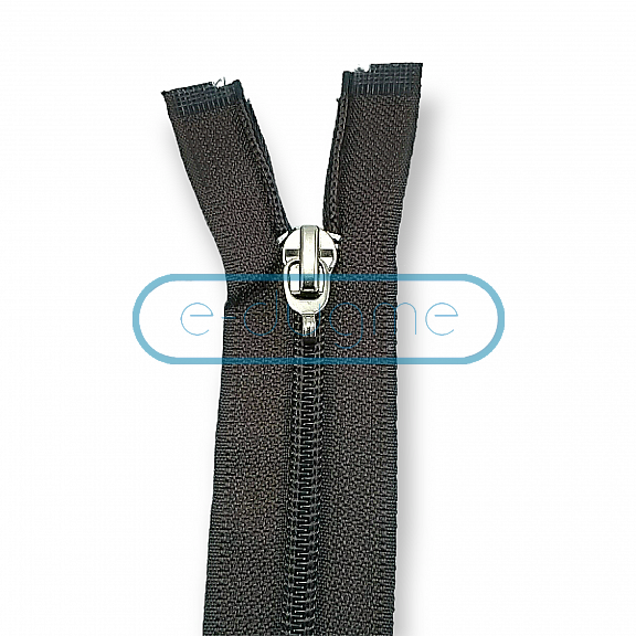 90 cm #5 35,44" Nylon Coil Jacket Zipper Open End - Separating ZPS0090T10
