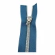 80 cm Tip 10 Naylon Fermuar Metalik Diş Rengi Açık Uçlu - Separe ZPSM0080T10
