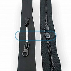 Waterproof Zipper #5 O Zipper Double Cursor Combi ZP0001PROMO