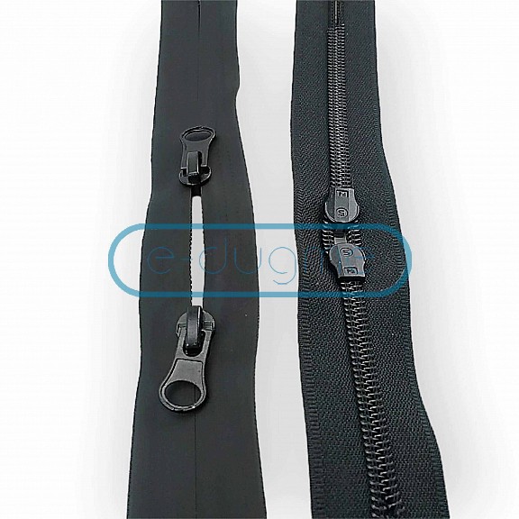 Waterproof Zipper #5 O Zipper Double Cursor Combi ZP0001PROMO