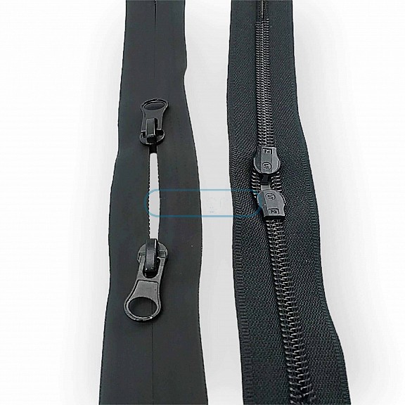 Waterproof Zipper #5 O Zipper Double Cursor Combi ZP0001PROMO