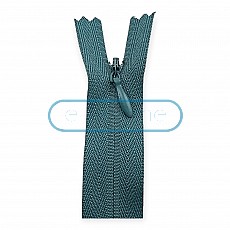 Hidden Zipper 60 cm 23.60" Cloth Blue - Grey 547 Closed End ZP6017PROMO