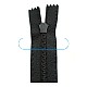 25 cm #5 9,84" Aquaguard Nylon Water-Repellent Jacket Zipper Close End ZPW0025T10
