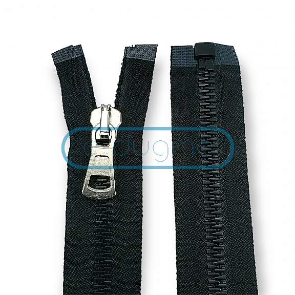 Molded Zipper 30 cm, 11,81" #9 Metal Teeth Imatation Open End - Separe ZPK0030T9MG
