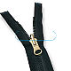 Molded Zipper 40 cm, 15,75" #9 Metal Teeth Imatation Open End - Separe ZPK0040T9MG