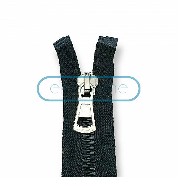 Molded Zipper 50 cm, 19,70" #9 Metal Teeth Imatation Open End - Separe ZPK0050T9MG