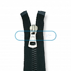 Molded Zipper 65 cm, 25,60" #9 Metal Teeth Imatation Open End - Separe ZPK0065T9MG