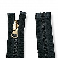Kemik Fermuar 18 cm T9 Metal Diş Görünümlü Kapalı Uçlu - Dipli ZPK0018T9MG