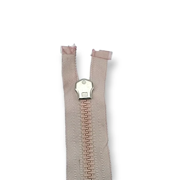 Molded Zipper 80 cm, 31,50" #9 Metal Teeth Imatation Open End - Separe ZPK0080T9MG