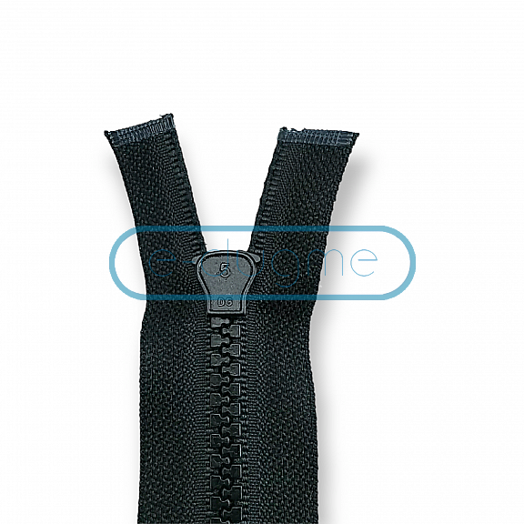 12 cm #5 4,70" Molded Plastic Jacket Zipper Close End ZPK0012T5