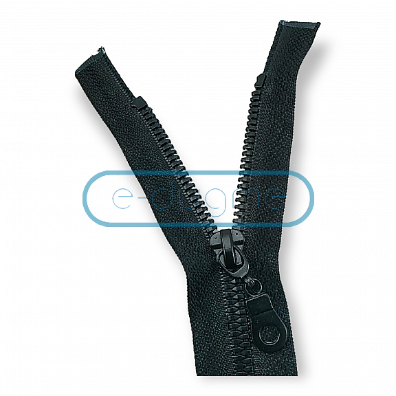 Molded Plastic Jacket Zipper 40 Cm #6 15,75" With Corn Teeth Separated ZPK0040T6TM