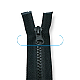 45 cm #5 17,71" Molded Plastic Jacket Zipper Separated ZPK0045T5