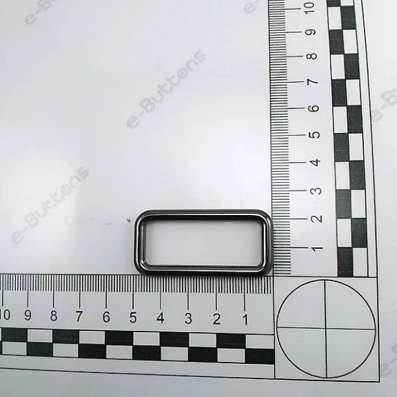 4 cm Rectangular Buckle 1,57" Special Production MG004CUP0015