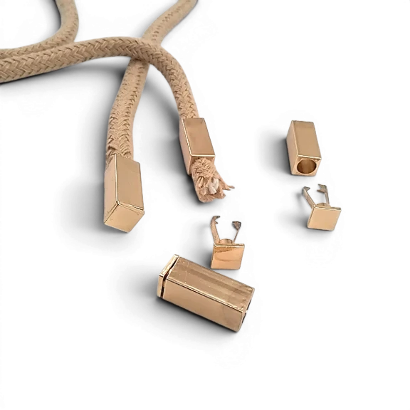 Easy Apply Cord End Tip for Bags and Garments