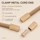 Easy Apply Cord End Tip for Bags and Garments