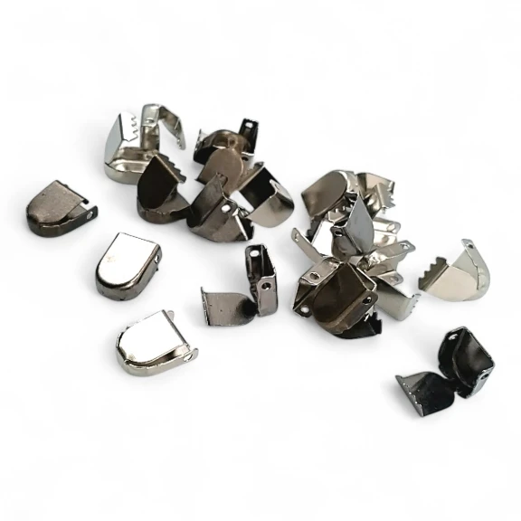 Metal Cord End Clamp 9,5mm x 7mm H00002