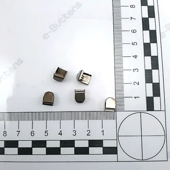 Metal Cord End Clamp 9,5mm x 7mm H00002