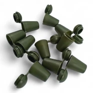 Plastik Kapaklı Bağ Ucu Çan Model 5,5 mm Kordon Girişli Armut Model H002522