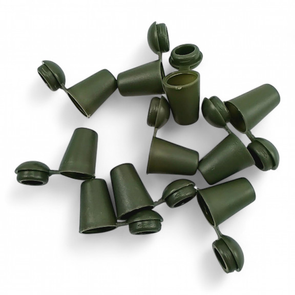 Plastik Kapaklı Bağ Ucu Çan Model 5,5 mm Kordon Girişli Armut Model H002522