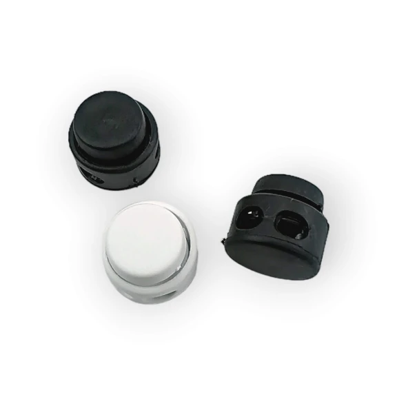 Mayın Stoper İki Delikli 6 mm Delik Çaplı Plastik Stoper - Üstten Basmalı H001707