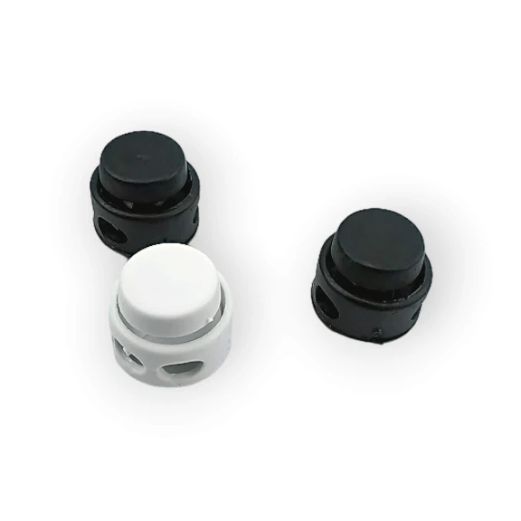 Mayın Stoper İki Delikli 6 mm Delik Çaplı Plastik Stoper - Üstten Basmalı H001707