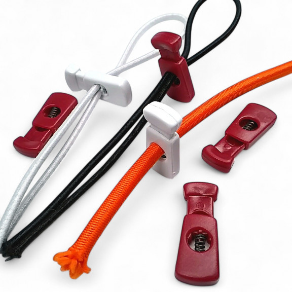 Tek Delikli Plastik Stoper 5 mm Delik Çaplı Üstten Basmalı - Özel Model H002114