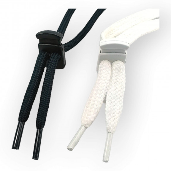 Two Hole Plastic Stopper 6 mm Hole Diameter Top Press - Rectangular Model H002301