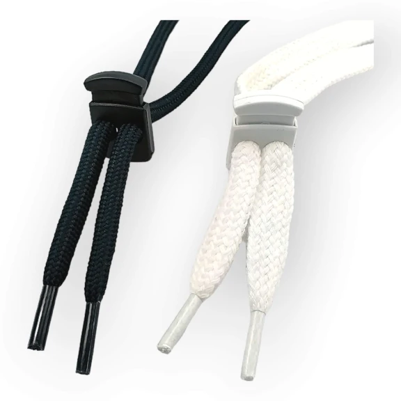 Two Hole Plastic Stopper 6 mm Hole Diameter Top Press - Rectangular Model H002301