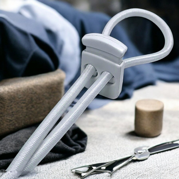 Two Hole Plastic Stopper 6 mm Hole Diameter Top Press - Rectangular Model H002301