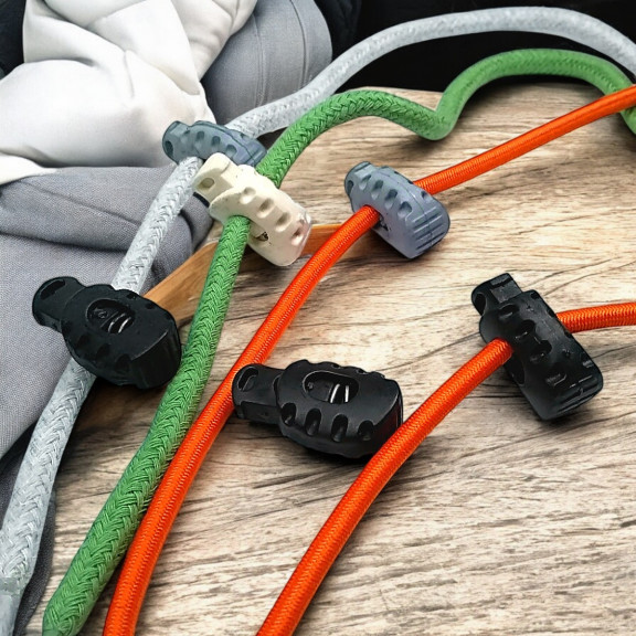 Plastik Stoper Tek Delikli 6 mm Delik Çaplı Üstten Basmalı - Özel Model H002708