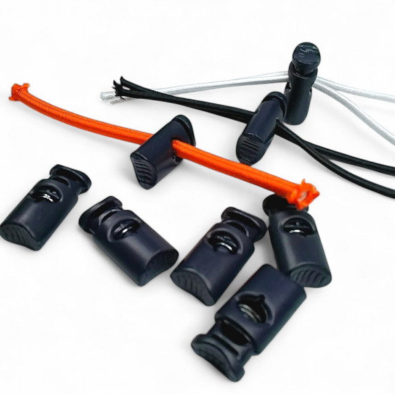 Tek Delikli Plastik Stoper  7 mm Delik Çaplı Üstten Basmalı -  H003014