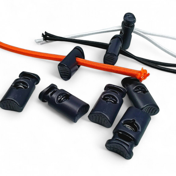 Tek Delikli Plastik Stoper  7 mm Delik Çaplı Üstten Basmalı -  H003014