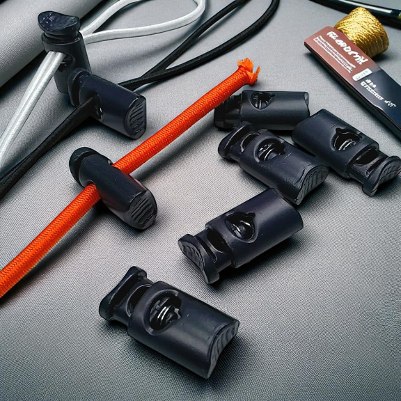 Tek Delikli Plastik Stoper  7 mm Delik Çaplı Üstten Basmalı -  H003014